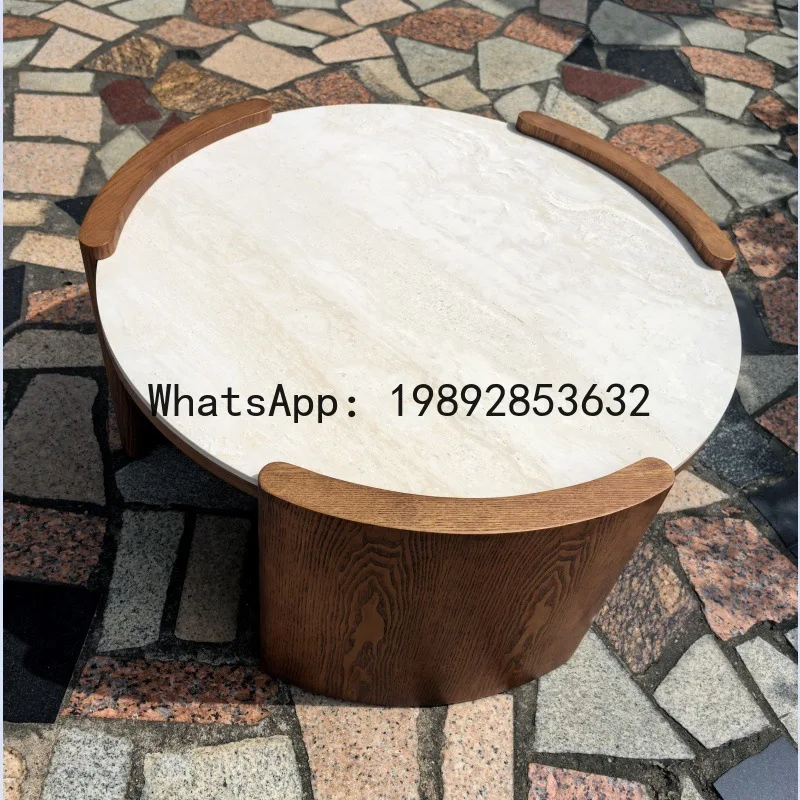 Tables - H5.20 원목 커피 테이블 - 소형