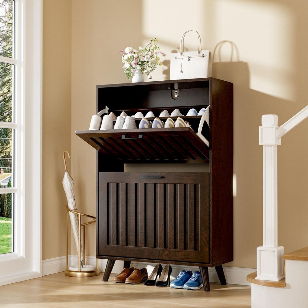 Shoe Rack Cabinet Narrow Entryway - 신발 수납장 또는 현관 좁은 신발장
