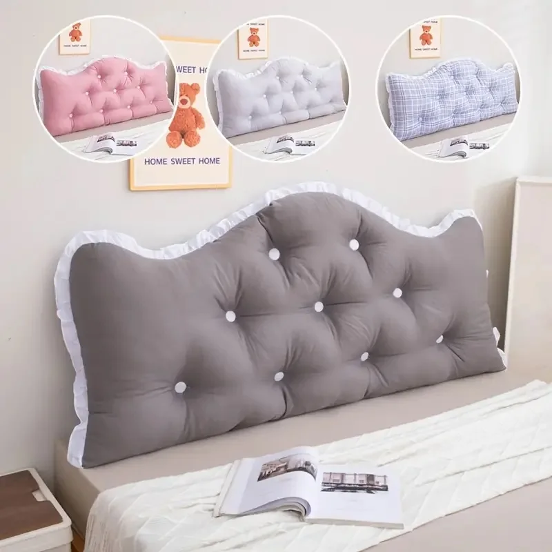 Headboard Cushion Backrest Tatami - 다다미 왕관 침대 바디 베개 레이스