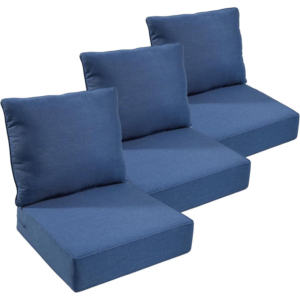Outdoor Furniture - 야외용 가구 쿠션, 6인치 두께의 방수