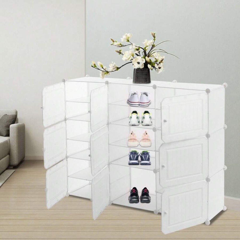 36켤레 신발 정리대, 9도어 신발장, 현관, 옷장,  - Shoe Rack Cabinet Narrow Entryway 리뷰 및 가격