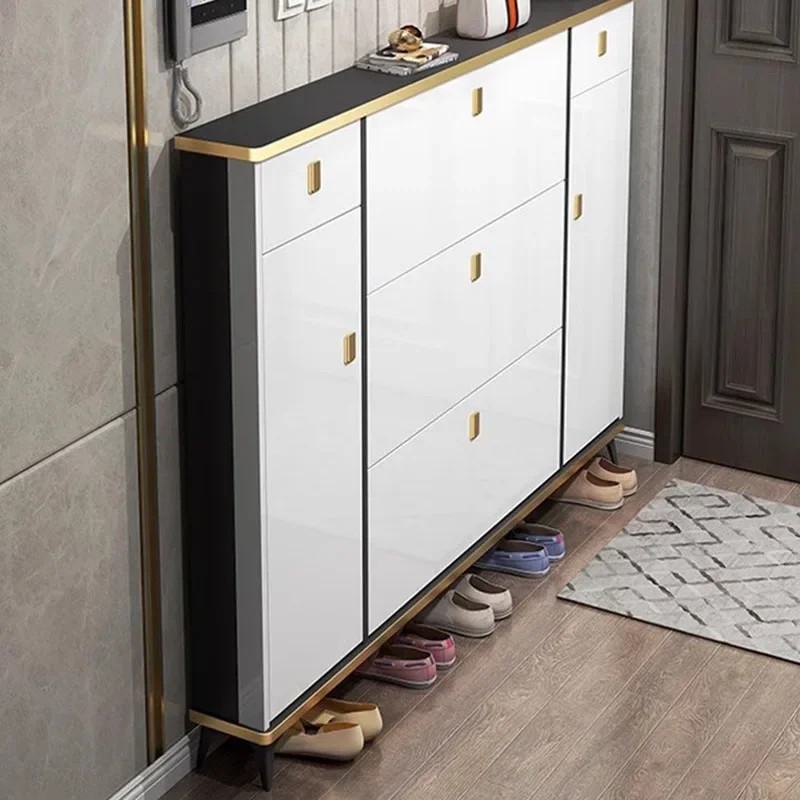 초박형 좁은 신발장 다층 대학용 수납장에는 현관 신발장 - Shoe Rack Cabinet Narrow Entryway 리뷰 및 가격
