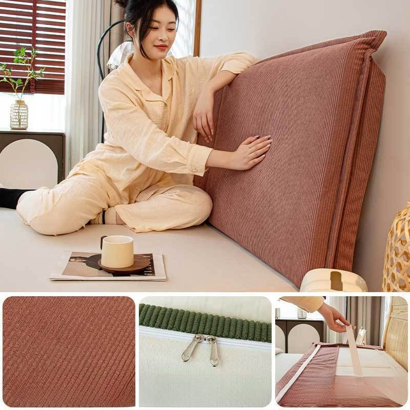 코듀로이 침대 등받이 쿠션 분리형 대형 소프트 헤드보드 - Headboard Cushion Backrest Tatami 리뷰 및 가격