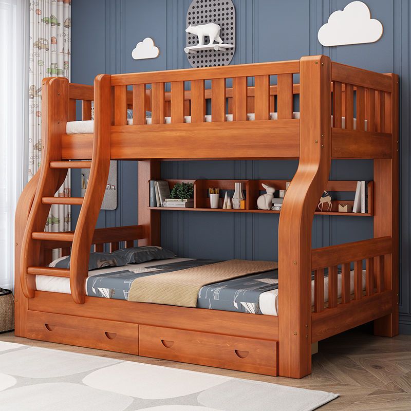 여아용 성인용 원목 프레임 더블 어린이 침대 킹사이즈  - Bunk Bed With Stairs And Slide 리뷰 및 가격