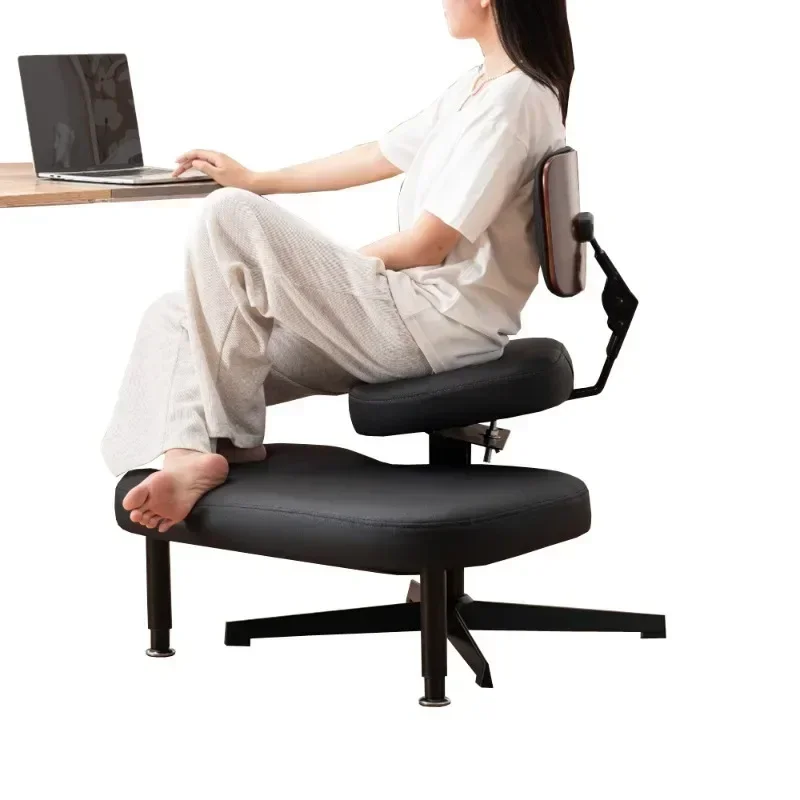 크로스레그 의자, 등받이가 있는 조절 가능한 무릎꿇이  - Chairs 리뷰 및 가격