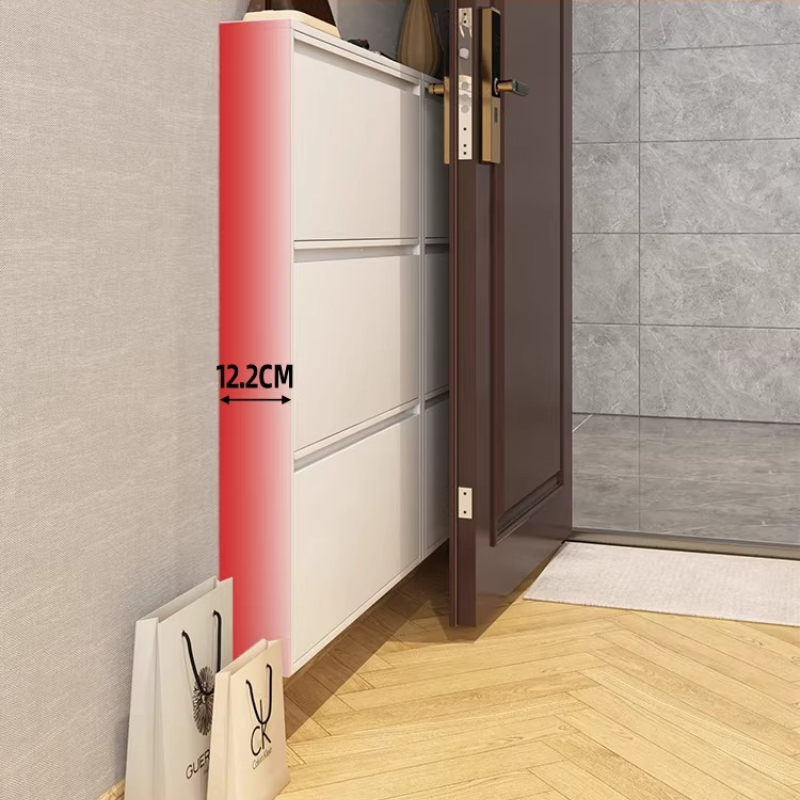모던 슬림 신발장, 현관용 대용량 플립다운 랙, 복도용 - Shoe Rack Cabinet Narrow Entryway 리뷰 및 가격