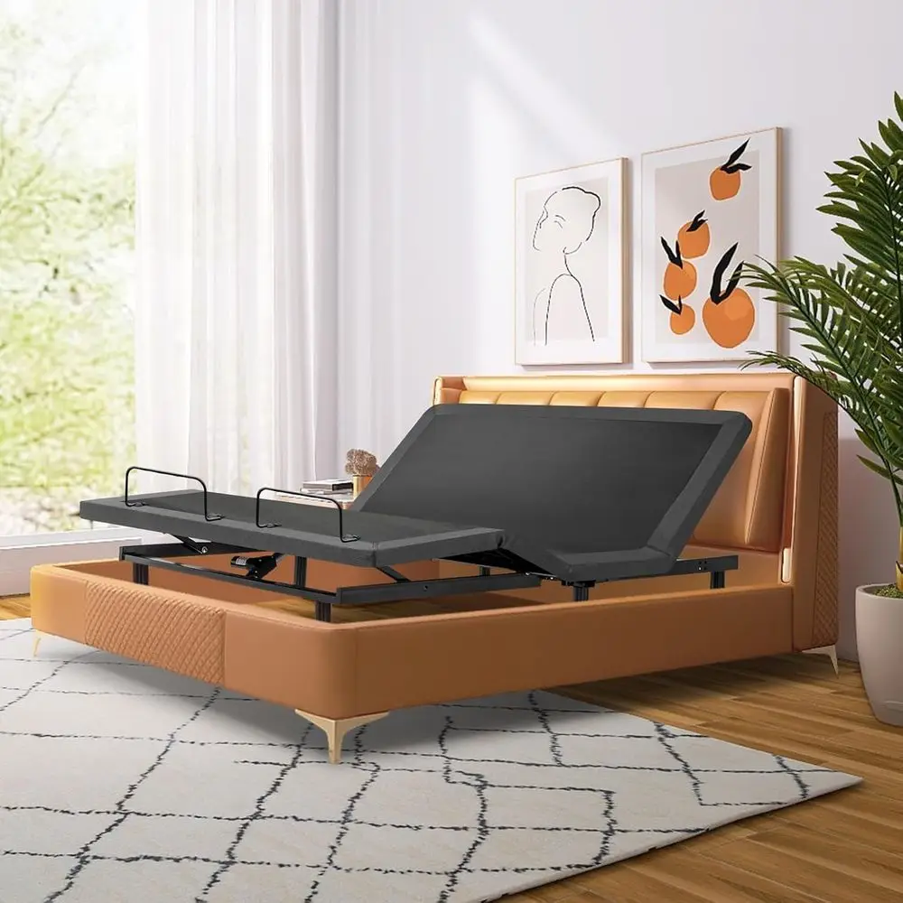 퀸 사이즈 전동 조절 침대, 8개의 회색 젤 메모리폼  - Memory Foam Mattress In A Box Queen 리뷰 및 가격