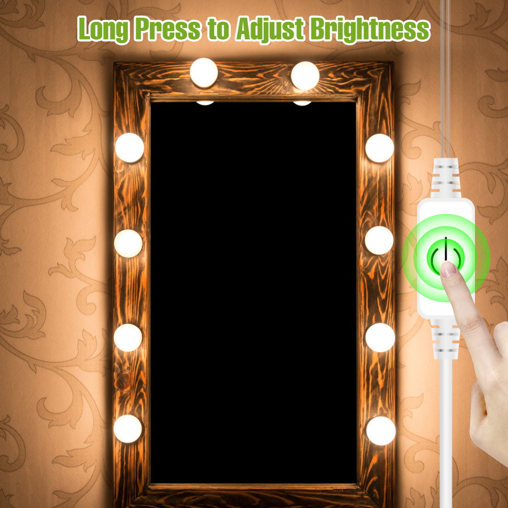 LED 메이크업 거울 전구 5V 화장대 램프 USB 디 - Dressing Table Vanity With Lighted Mirror 리뷰 및 가격