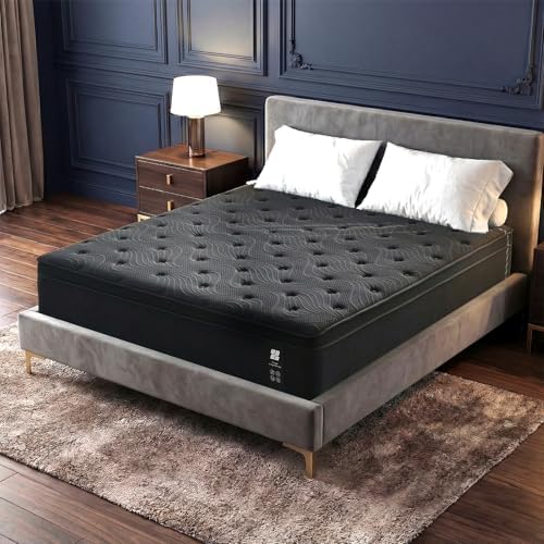 12인치 퀸 매트리스, 메모리폼 & 포켓 스프링이 포함 - Memory Foam Mattress In A Box Queen 리뷰 및 가격
