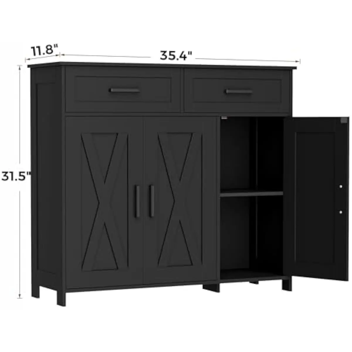 서랍이 있는 커피 바 수납장, 주방 뷔페 캐비닛 - Storage 리뷰 및 가격