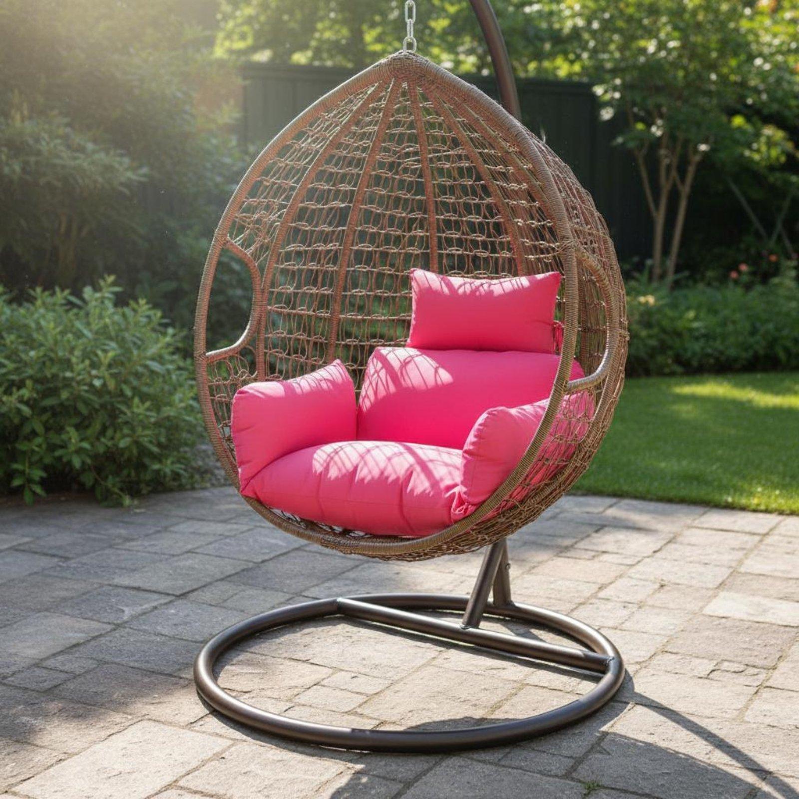 탈부착 가능한 쿠션 커버 시트 패드 - 행잉 체어, 에 - Outdoor Furniture 리뷰 및 가격