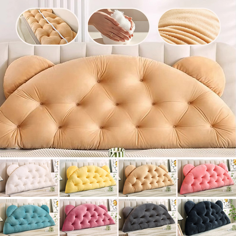 곰 귀 모양 헤드보드 등받이 쿠션 두꺼운 쿠션형 지지  - Headboard Cushion Backrest Tatami 리뷰 및 가격