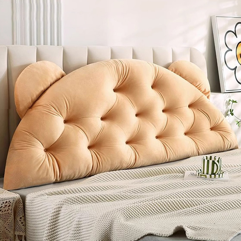 곰 귀 모양 헤드보드 등받이 쿠션 두꺼운 쿠션형 지지  - Headboard Cushion Backrest Tatami 리뷰 및 가격