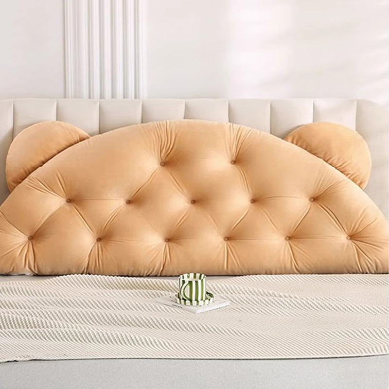 곰 귀 모양 헤드보드 등받이 쿠션 두꺼운 쿠션형 지지  - Headboard Cushion Backrest Tatami 리뷰 및 가격
