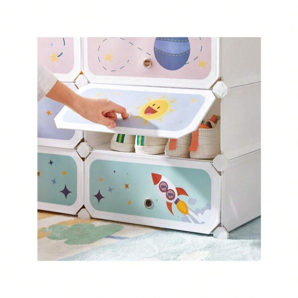 6단 신발장 도어형 적층형 수납장 신발, 책, 의류 보 - Shoe Rack Cabinet Narrow Entryway 리뷰 및 가격