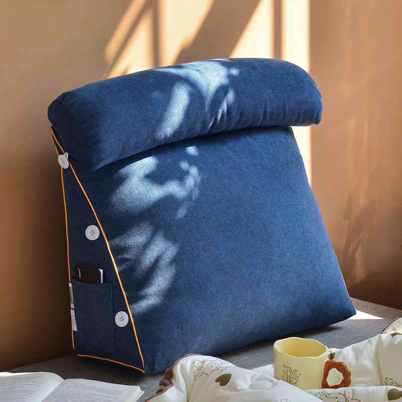1pc 침대 머리 부분 다다미 삼각형 머리판 쿠션 부드 - Headboard Cushion Backrest Tatami 리뷰 및 가격