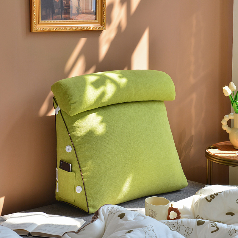 1pc 침대 머리 부분 다다미 삼각형 머리판 쿠션 부드 - Headboard Cushion Backrest Tatami 리뷰 및 가격
