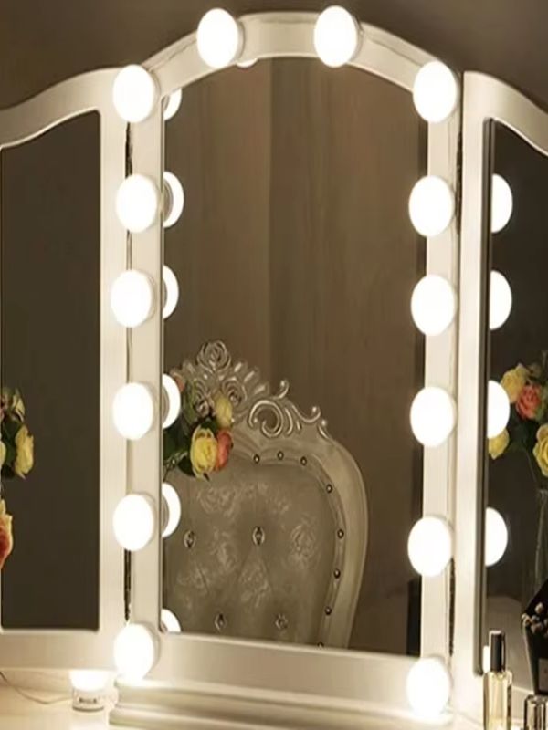새로운 메이크업 거울 전구 USB 충전 화장대 조명 욕 - Dressing Table Vanity With Lighted Mirror 리뷰 및 가격