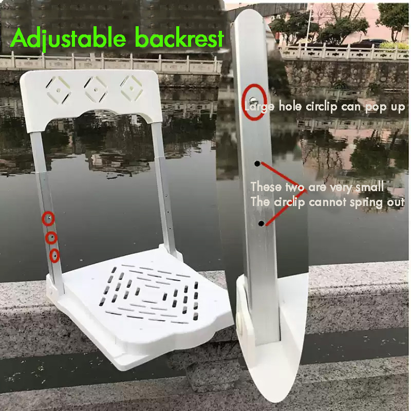 등받이 시트 패드가 있는 접이식 낚시 상자, 휴대용 낚 - Outdoor Furniture 리뷰 및 가격