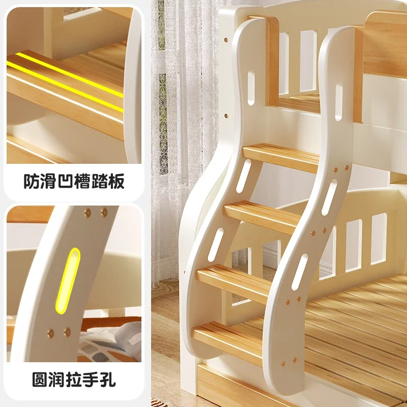 계단이 있는 로프트 더블 침대 프레임 헤드보드 킹사이즈 - King Size Bed Frame With Storage Drawers 리뷰 및 가격