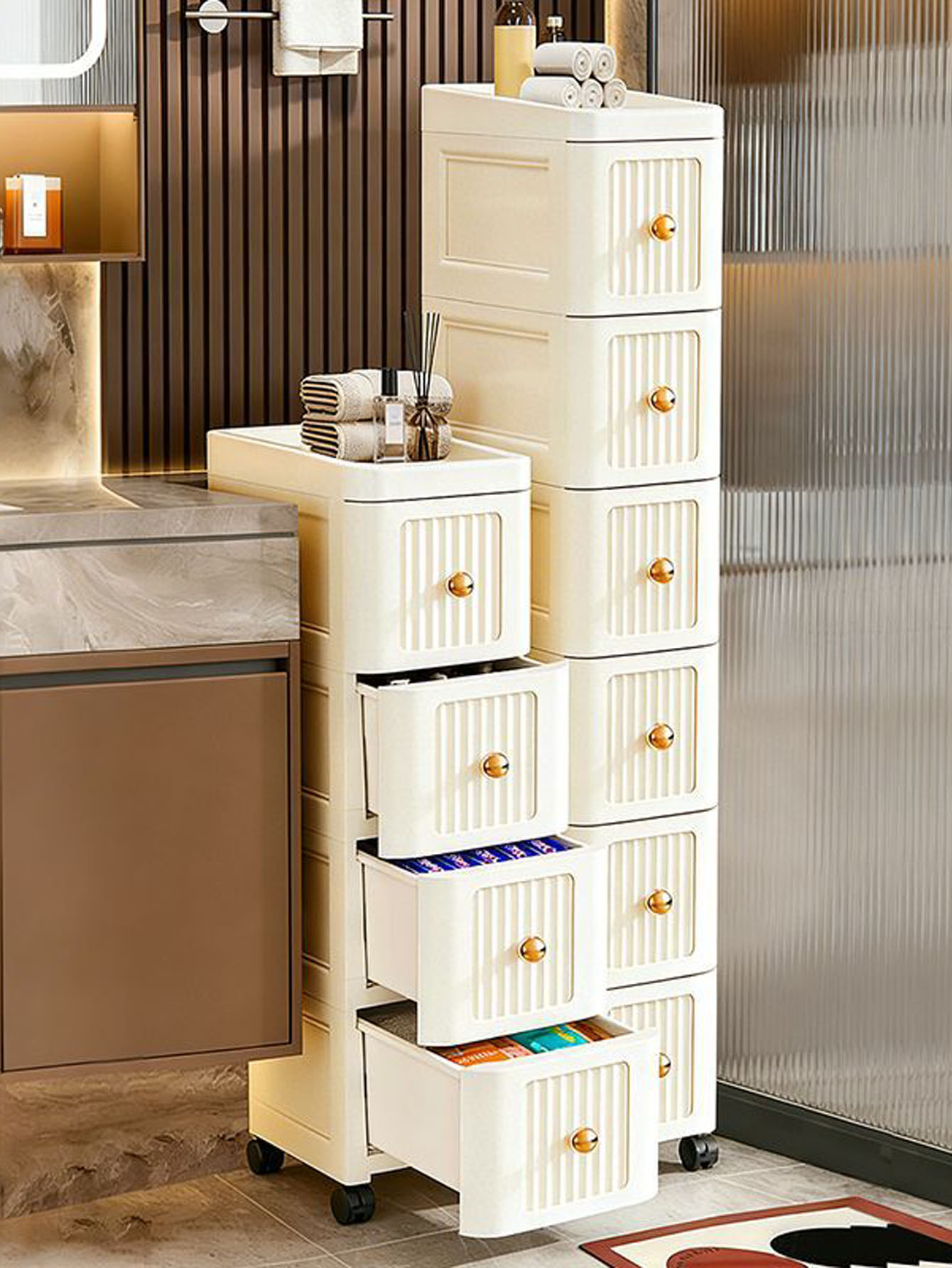 15CM 폭의 간격이 있는 수납장 – 주방 냉장고 및  - Tables 리뷰 및 가격