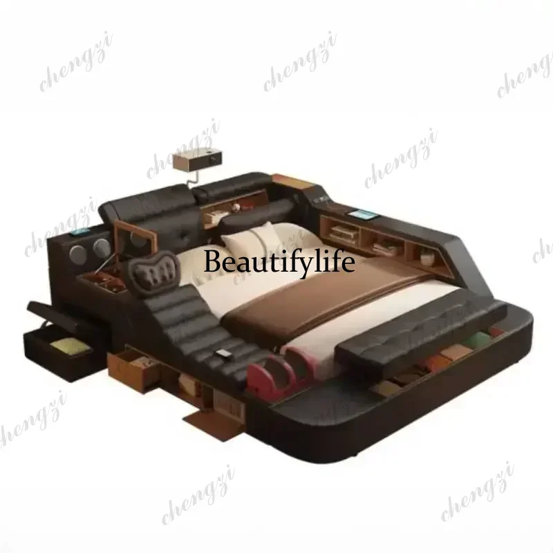 A182 블랙 킹사이즈 프레임 더블 침대 서랍형 수납  - King Size Bed Frame With Storage Drawers 리뷰 및 가격
