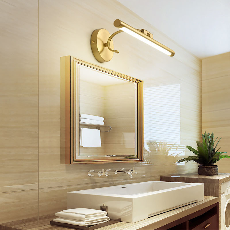 전체 구리 소재 욕실 화장대 거울 조명 LED 욕실 화 - Dressing Table Vanity With Lighted Mirror 리뷰 및 가격