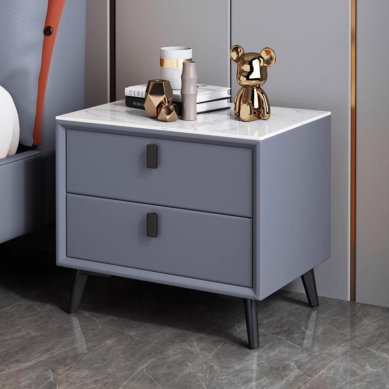 북유럽 스타일 원목 침대 옆 테이블(소결석 상판) 모던 - Solid Wood Nightstand 2 Drawers 리뷰 및 가격