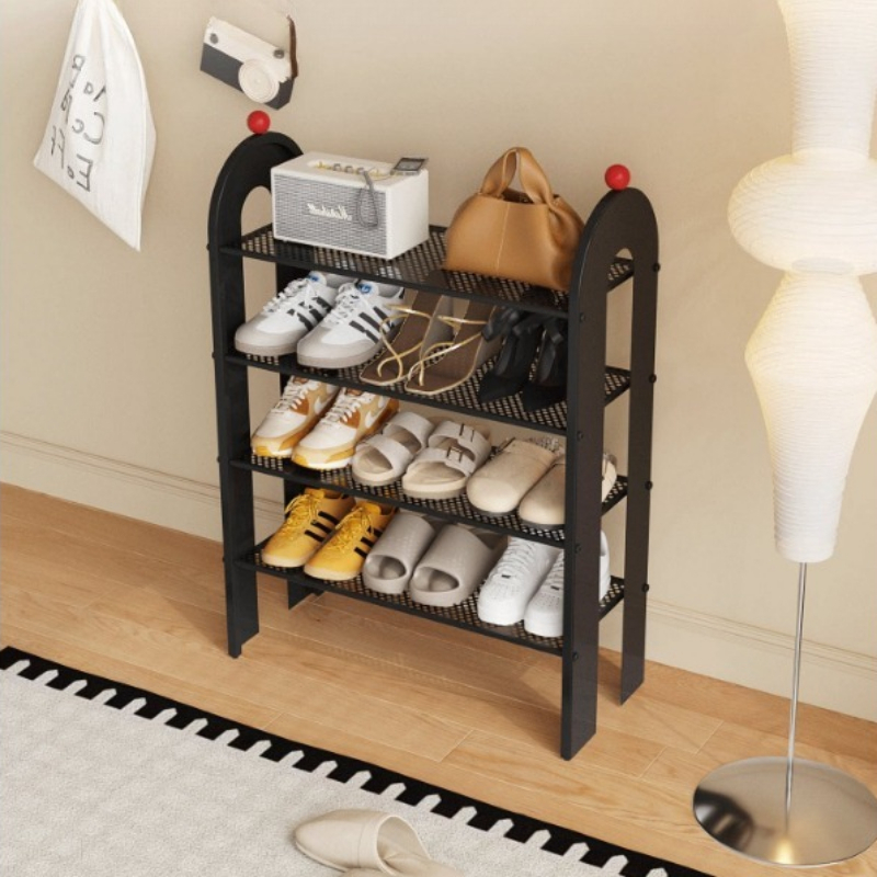 창의적인 좁은 신발장 다층 철제 신발 정리대 현관 공간 - Shoe Rack Cabinet Narrow Entryway 리뷰 및 가격