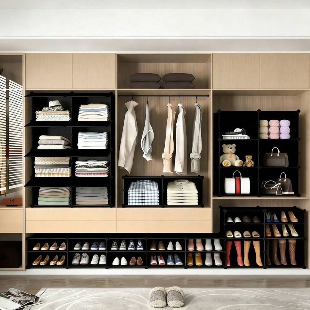 신발 수납장 8단 신발 선반, 문이 있는 적층형 탈부착 - Shoe Rack Cabinet Narrow Entryway 리뷰 및 가격
