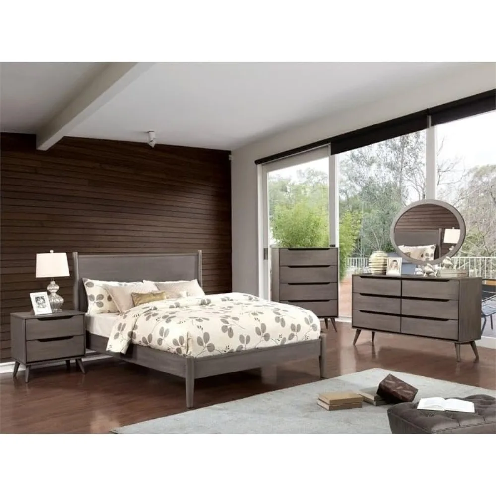 2단 서랍장 미드센추리 스타일 원목/목재 베니어/MDF - Solid Wood Nightstand 2 Drawers 리뷰 및 가격