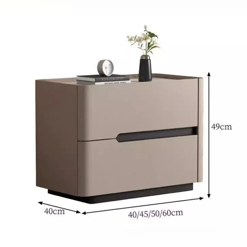 북유럽 모던 나이트 테이블 보관 미적인 럭셔리 미니멀리 - Solid Wood Nightstand 2 Drawers 리뷰 및 가격