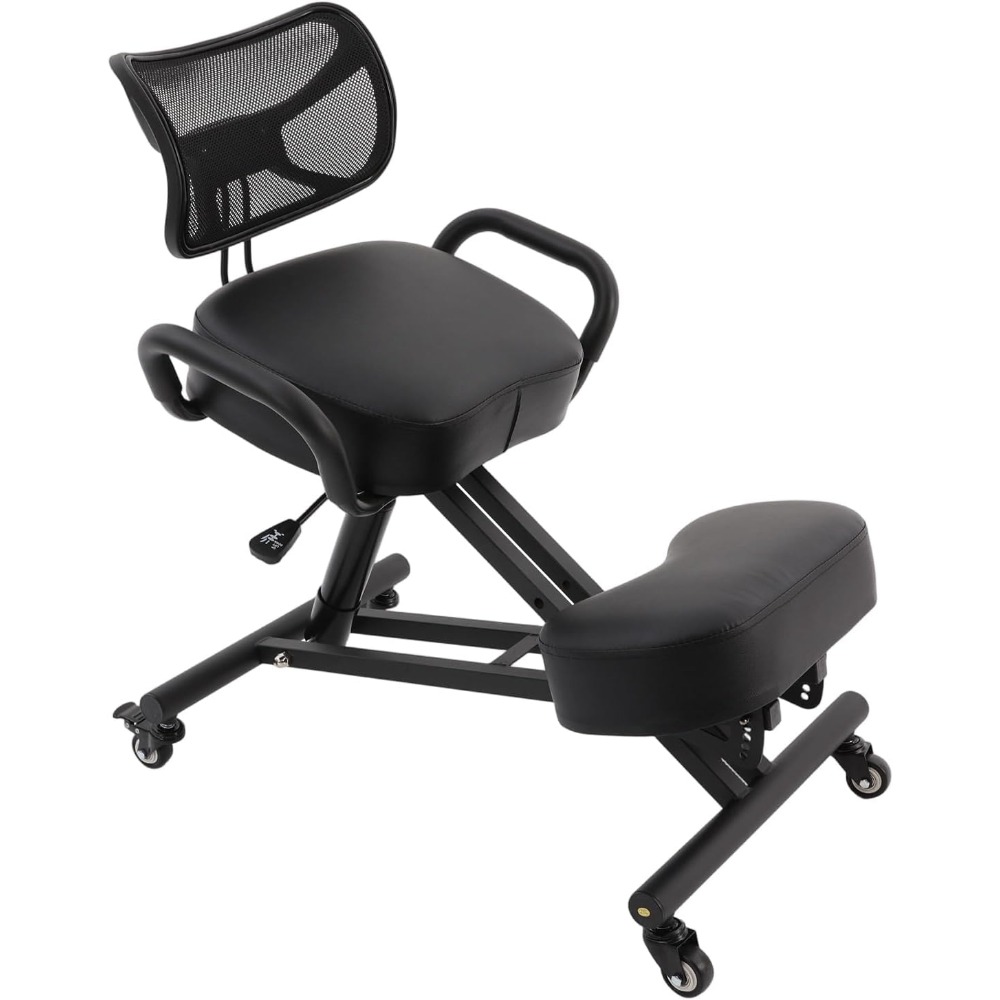 인체공학적 등받이와 브레이크 기능이 있는 롤링 휠 의자 - Chairs 리뷰 및 가격