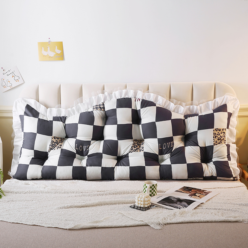 소녀 침실 쿠션 머리판 베개, 침대 옆 긴 베개, 등받 - Headboard Cushion Backrest Tatami 리뷰 및 가격