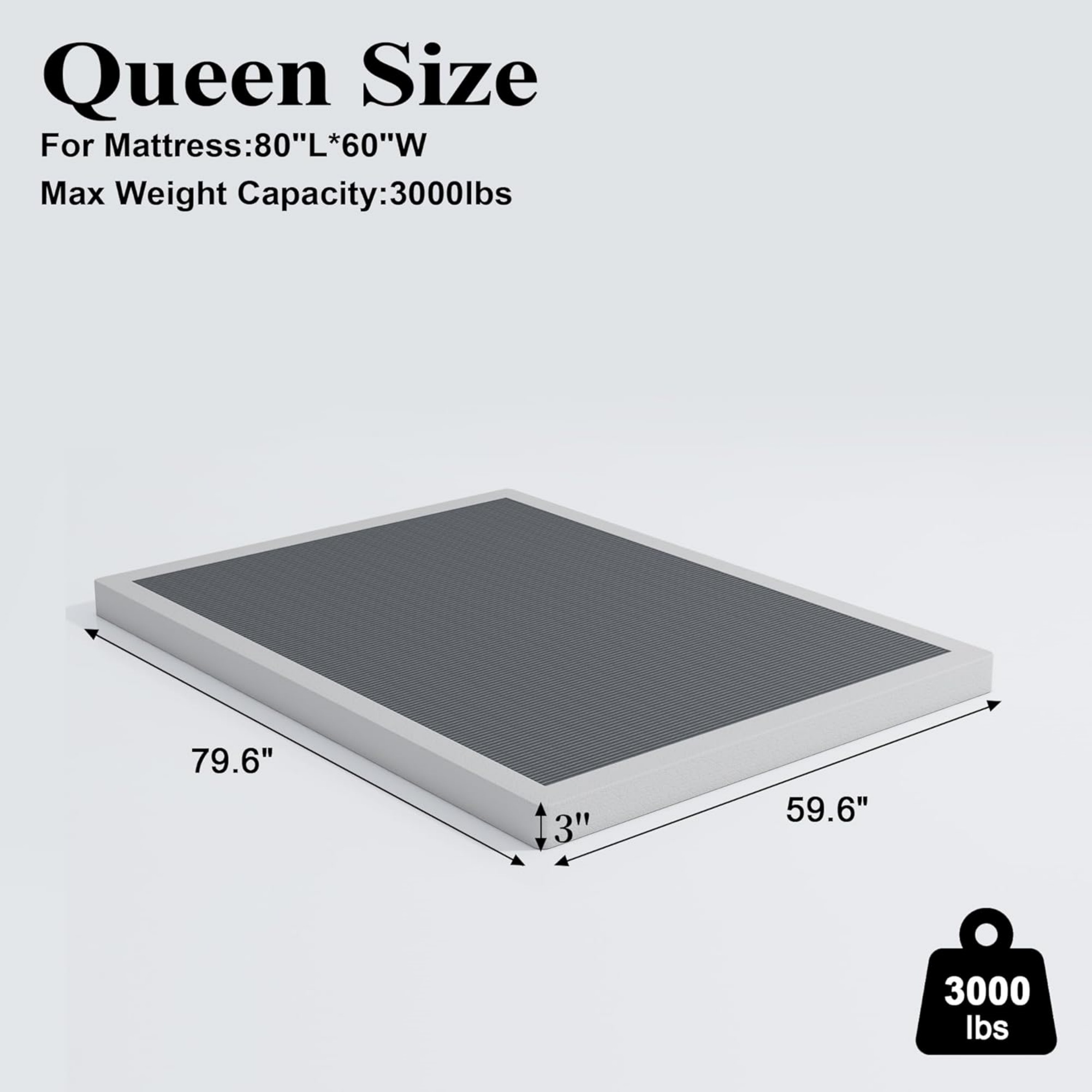 로우 프로파일 박스 스프링 퀸 사이즈, 퀸 침대용 3인 - Memory Foam Mattress In A Box Queen 리뷰 및 가격