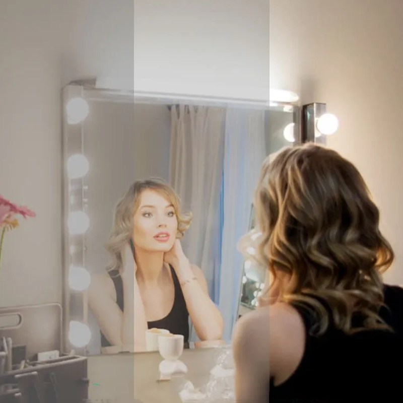 LED 거울 화장 거울(조명 포함), 3색 조광 가능  - Dressing Table Vanity With Lighted Mirror 리뷰 및 가격