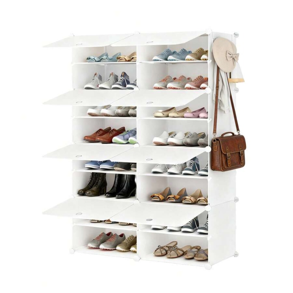 8단 신발 수납장(문 포함), 현관, 가정용 적층형 분 - Shoe Rack Cabinet Narrow Entryway 리뷰 및 가격