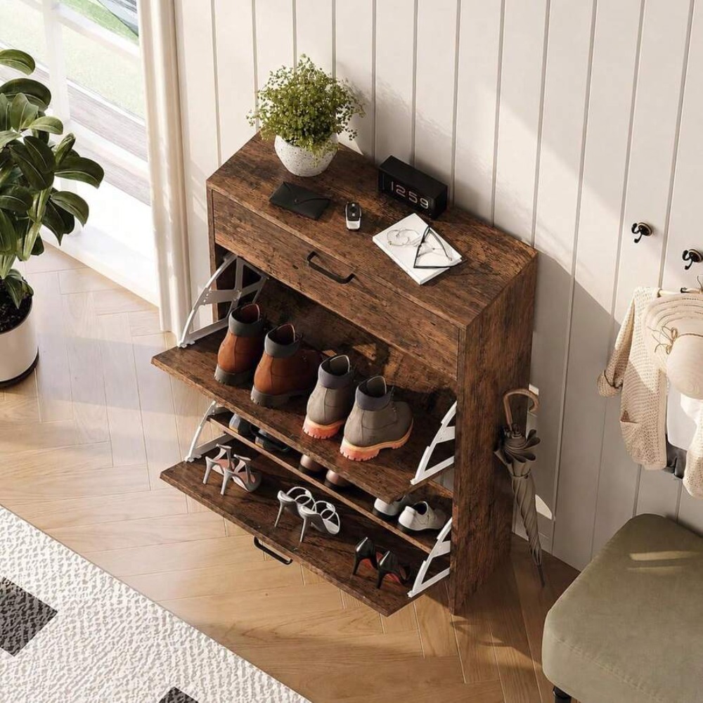 현관용 좁은 신발장, 24.8인치 폭의 초슬림 신발 정 - Shoe Rack Cabinet Narrow Entryway 리뷰 및 가격