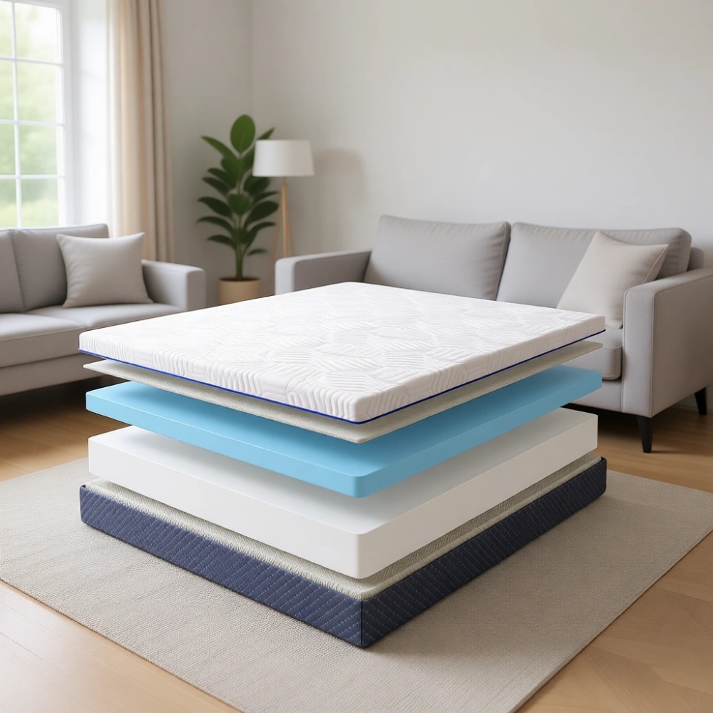 14인치 퀸 사이즈 젤 메모리폼 매트리스 박스 (Cer - Memory Foam Mattress In A Box Queen 리뷰 및 가격