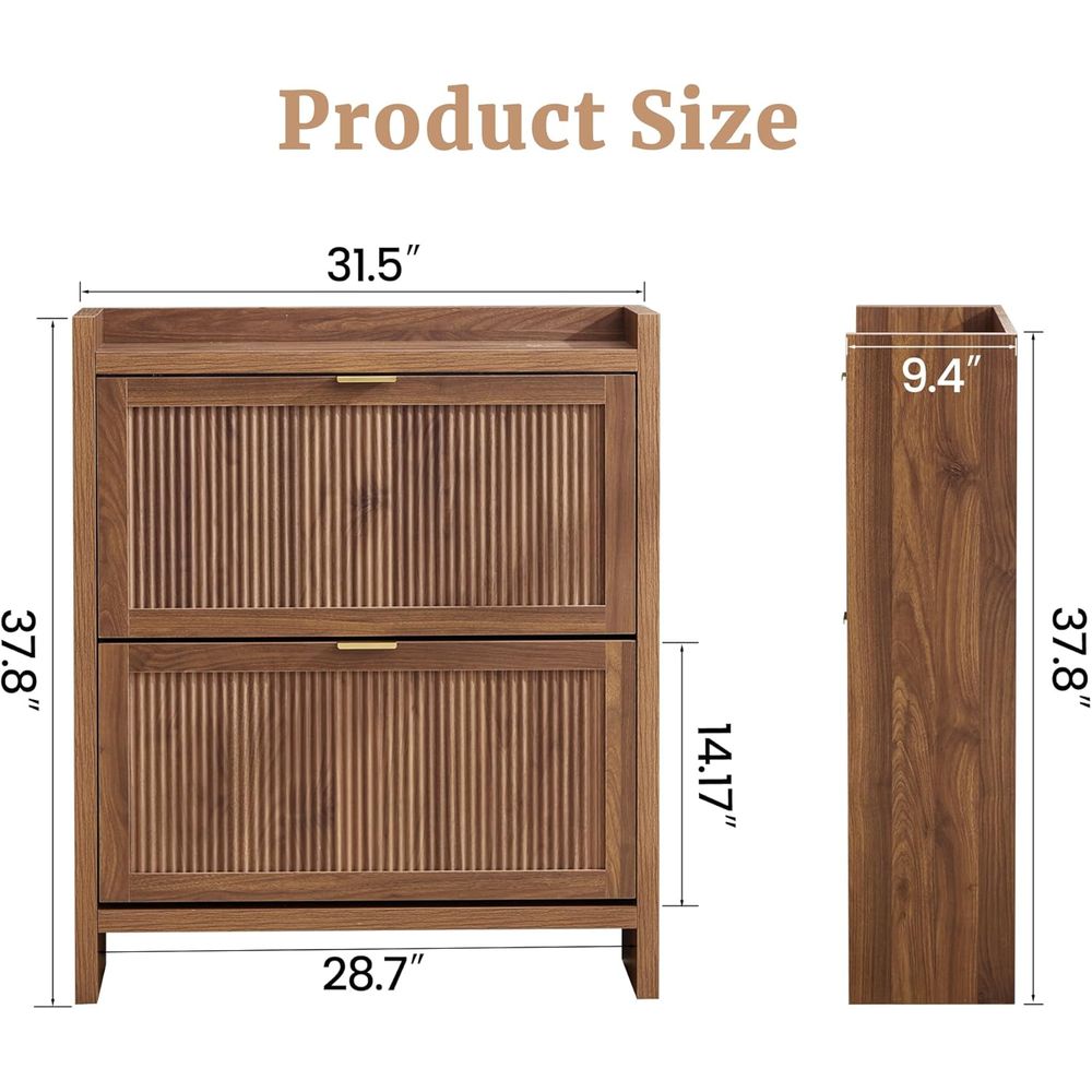 현관, 출입문, 복도용 좁은 스탠딩 나무 신발장 캐비닛 - Shoe Rack Cabinet Narrow Entryway 리뷰 및 가격