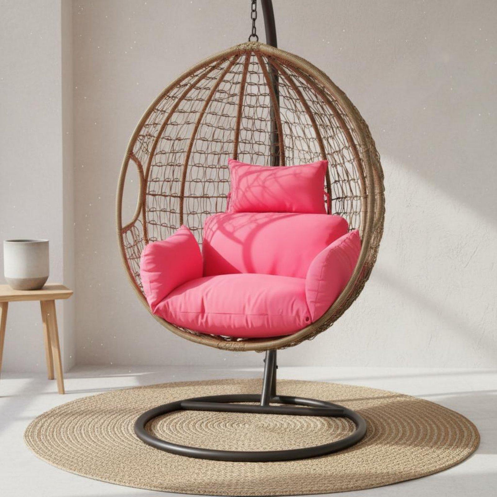 계란형 의자용 탈부착 가능 쿠션 커버, 인체공학적 시트 - Outdoor Furniture 리뷰 및 가격