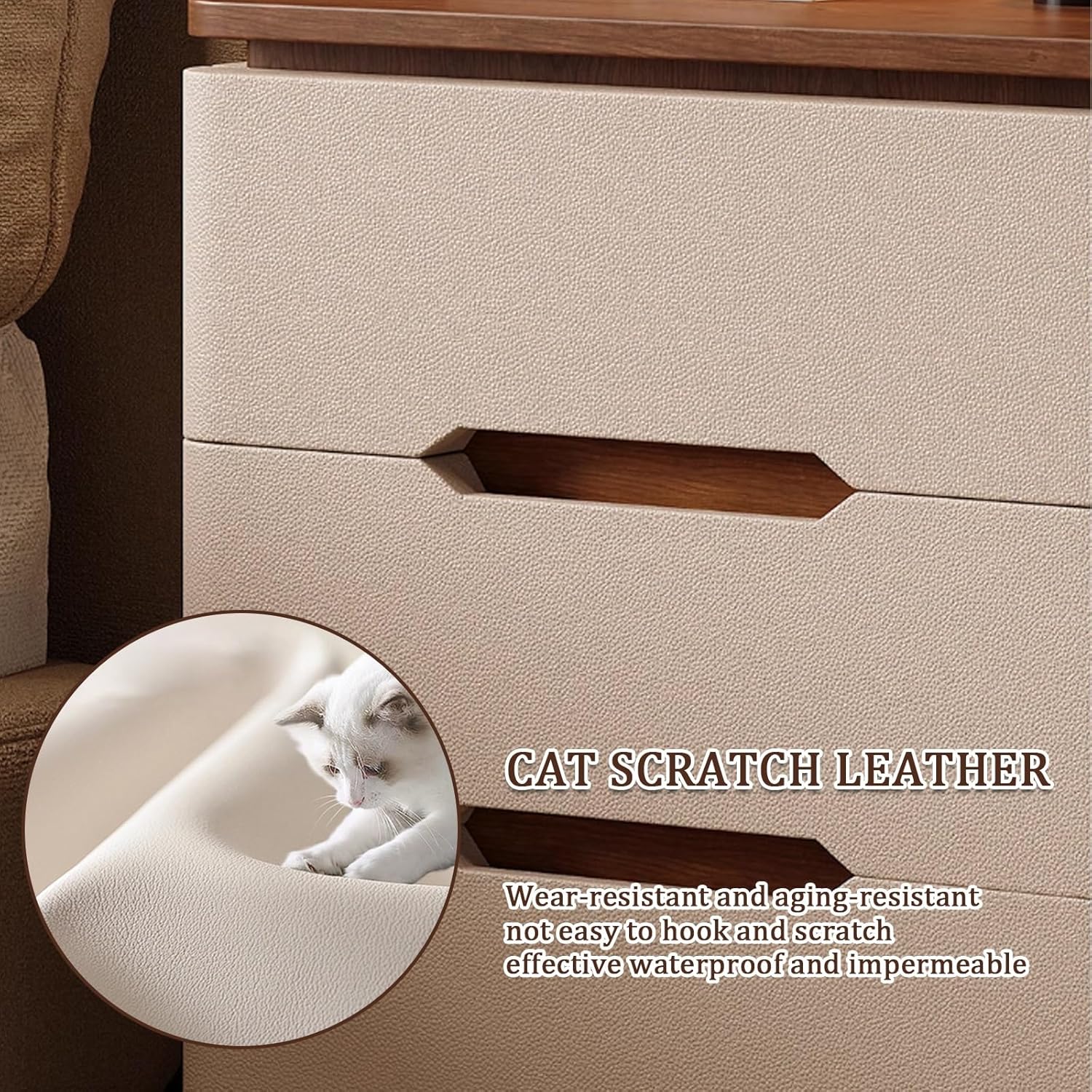 침대 옆 테이블, 서랍과 숨겨진 손잡이가 있는 침실용  - Solid Wood Nightstand 2 Drawers 리뷰 및 가격